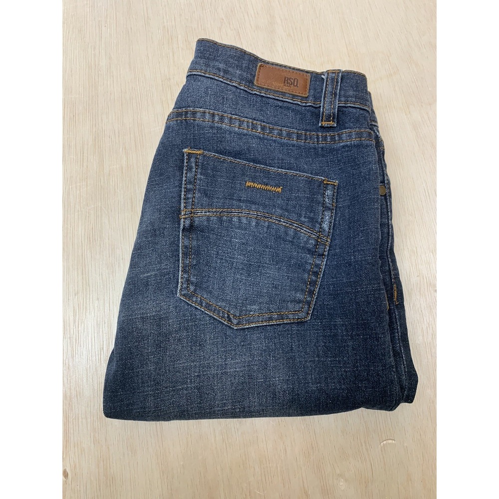 RSO Jeans London Skinny Women's Size 16 Approx 28x30  Dark Wash denim Pants‎
